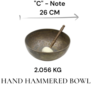 Hand Hammered Singing Bowl